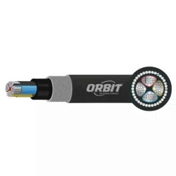 Orbit 500 Sqmm 3 Core Black XLPE Insulated Aluminium Armoured Cable, Length: 100 m-picture-35