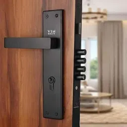 VIN KRAFT 10 inch 60mm Stainless Steel Black Oxide Mortise Door Lock Handle Set with 3 Keys, ML101-10CY-OSK-BLACK-image-16
