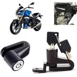 Auto Pearl Steel Heavy Duty Anti Theft Disc Brake Lock for MOJO XT 300, Lock_499-picture-48