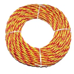 Paras 2 Core Aluminium Red &a; Yellow Flexible Twisted  Wire, 23/76_2460411, Length: 73 m-picture-37