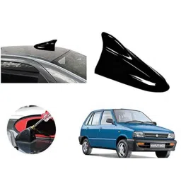 Auto Pearl ABS Black Universal Replacement Shark Fin Car Roof Antenna For Maruti Suzuki 800-picture-22