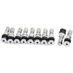 meenu arts Generic Aluminum Alloy Car Tubeless Tyre Stem Air Valve Dust Cap (36mm x 15mm) - 10 Pieces-picture-28