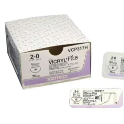 Ethicon VCP719T 24 Pcs 2 Violet Coated Vicryl Plus Antibacterial Suture Box, Size: 18 inch-picture-33