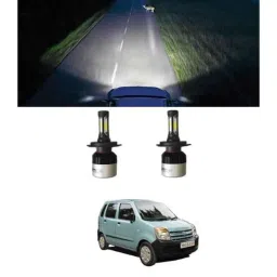 Trigcars 2 Pcs 72W Cool White Night-Eye LED Headlight Bulb for Maruti Wagon R 2009, 2299NIGHTEYE0205-picture-30