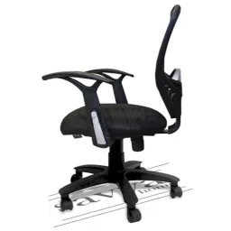 Savya Home Zoom Apex Delta Black Chair image 4