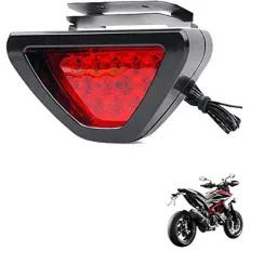 Kozdiko 12 LED Triangle Shape Bike Brake Light with Flash Mode for Ducati Hypermotard, koz_94880-picture-30