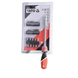 Yato 31 Pcs Red &a; Black Flexible Screwdriver with MultiBit Set, YT-25972-picture-15