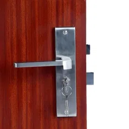 Homexpert MG306 8 inch 60mm Stainless Steel Satin Finish Cylindrical Plate One Side Key Mortise Door Lock Set-picture-26