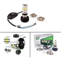 AOW Universal RTD M6 (Super Bright) Led Headlight with Fan for Honda Unicorn (12V / 35W)-picture-17