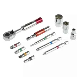 RS Pro 34 Pcs, Hexagon, Phillips, Pozidriv, Slotted &a; Torx Driver Bit Set, 1447955 image 3