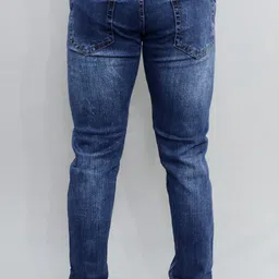 gex Men Regular Mid Rise Dark Blue Jeans image 4