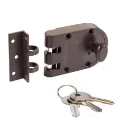 Smart Shophar 3.5 inch Brass &a; Steel Jacki Verte Bolts Lock with 3 Keys, 54458-SVBL-3K-5 (Pack of 4)-picture-40