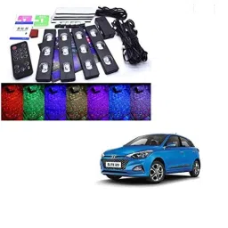 Kozdiko 4 Pcs 7 Colour Seat Bottom Car Star Light Kit with Remote Control For Hyundai Elite i20-picture-38