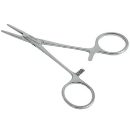 Health Hut 6 inch Stainless Steel Silver Straight Mosquito Artery Forceps, MAF-ST-06 image 2