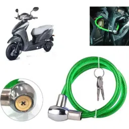 Auto Pearl PVC &a; Plastic Green Heavy Duty Cable Lock for Magnus BS6, 170-picture-39
