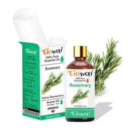 GoWoo 2 Pcs 10ml Natural Rosemary Aroma Oil &a; 100ml Coconut Carrier Oil Set, GWOC1187-P43+P189 image 2