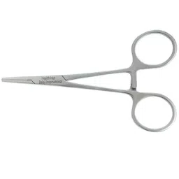 Health Hut 6 inch Stainless Steel Silver Straight Mosquito Artery Forceps, MAF-ST-06 image 1