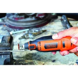 black &a; decker Black+Decker 180W Electric Rotary Tool Kit, RT18KA-IN image 5