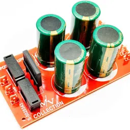m v collection 4 CAPACITOR AC TO DC CONVERTER FOR AMPLIFIER BOARD WITH FUSE PROTECTION Electronic Components Electronic Hobby Kit-picture-28