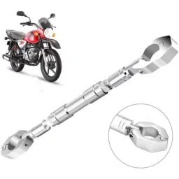 Auto Pearl Aluminium Multicolour Motorcycle Handlebar Middle Rod for Boxer_BM_150-picture-37
