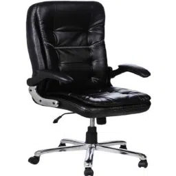 Chair Garage PU Leatherette Black Adjustable Height Office Chair with Back Support, CG137-picture-42