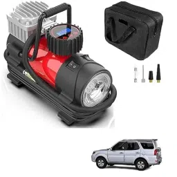 Kozdiko 12V 10ft Portable Tire Inflator for Cars, Bikes, SUVs, Swimming Pool &a; Inflatable Kayaks for Tata Safari Grand Dicor-picture-21