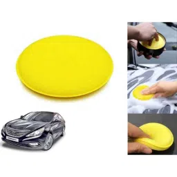Auto Pearl Polyurethane Beige Washing &a; Waxing Polish Foam Sponge for Sonata Fluidic-picture-20