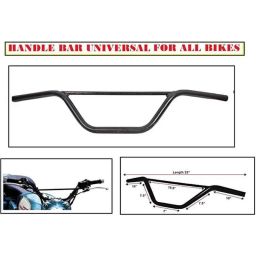 AOW RD350 (with Mounting Rod) Black Handlebar (Black) Universal for Hero Xtreme Sports-picture-21
