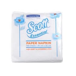 Scott 100 Pulls 31.5x30.5cm Essential Napkin Paper Box, 1324 (Pack of 10)-picture-34