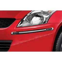 Kozdiko 4 Pcs Designer Black Bumper Protector Set for Tata Aria, Koz-25797 image 3