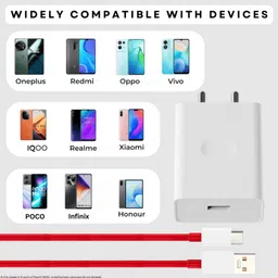 RoarX 33 W SuperVOOC 6 A Wall Charger for Mobile with Detachable Cable image 4