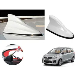 Auto Pearl ABS White Universal Replacement Shark Fin Car Roof Antenna For Maruti Suzuki Ertiga-picture-34