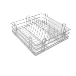 Godrej 520x450x200mm Stainless Steel Chrome Finish Plate Basket, 3473-picture-11