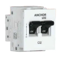 Anchor Ziva 32A Double Pole C Type Mini MCB, 68994 (Pack of 6)-picture-18