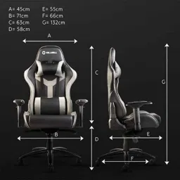 CELLBELL Transformer X GC08 Faux Leather High Back Black Gaming Chair, CBHKFGC1022 image 5