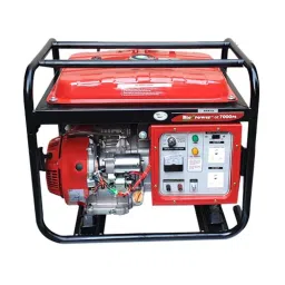 Himalayan Power GE-7000PS 5.5 kVA Recoil &a; Self Start Petrol Portable Generator with Battery-picture-37