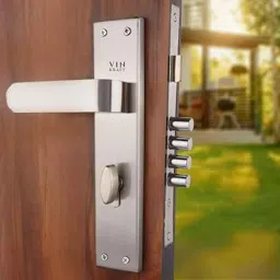 VIN KRAFT 10 inch 60mm Stainless Steel Satin Mortise Door Lock Handle Set with 3 Keys, VK002-10CY-OSK-picture-22