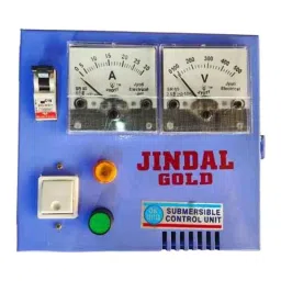 Jindal Gold Plus 3HP 12 Stage Copper Three Phase 4 inch Water Filled Submersible Pump with Control Panel &a; 1 Year Warranty image 3