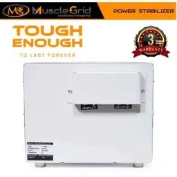 muscle grid MuscleGrid Legendary 5kVA (50-270V) Heavy Duty Copper Wired 4000W Electricity Bill Reducer Mainline Voltage Stabilizer image 3