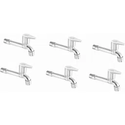 Prestige Slite Brass Chrome Finish Long Body Bib Cock (Pack of 6)-picture-23