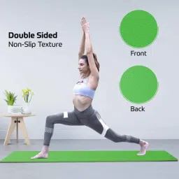 BeatXP 72x24 inch Ethylene Vinyl Acetate Green Yoga Mat, GHVMEDFIT083 image 3