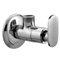 Drizzle Solo Brass Chrome Finish Silver Angle Valve, AANGLESOLO-picture-24