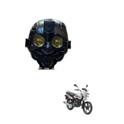 Kozdiko 55W Yellow &a; White 4 Pattern Bumble Bee Face Transformers Fog Light for TVS Sports, gf5eoencu203-picture-13