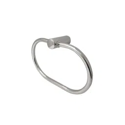 Anatomix Esteem Stainless Steel Silver Chrome Finish Oval Towel Ring-picture-48