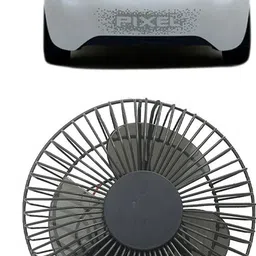 yuneik 12 Volt 6" Fan for Car, Jeep,Truck,Auto, Caravan, Boat, Buses Y530 Car Interior Fan-picture-36