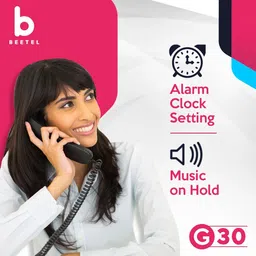 beetel G30 Corded Landline Phone with Answering Machine image 3