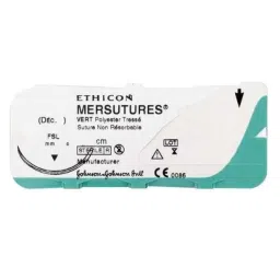 Ethicon VW441 12 Pcs Black Absorbable Surgical Chromic Catgut Suture Box, Size: 30 mm-picture-29