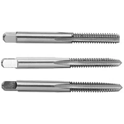 B K Jagan &a; Co 3 Pcs 5/16 inch Steel Cut Thread Metric Hand Tap Set image 2