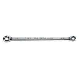 Facom 17.3x21.8mm Satin Chrome Finish Straight Ring Wrench With Torx Profile, 59TX.14X18-picture-0