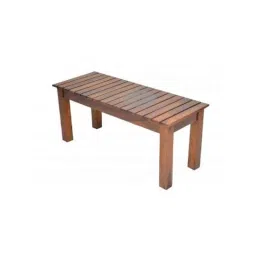 Angel Furniture Solid Sheesham Wood Lacquar Finish Brown Rectangular Hallway Bench, AF-170H image 4